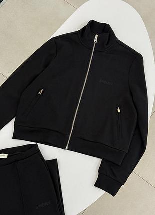 Чорний спортивний костюм ів сен-лоран люкс