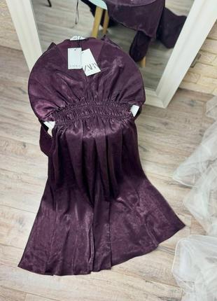 Платье миди zara