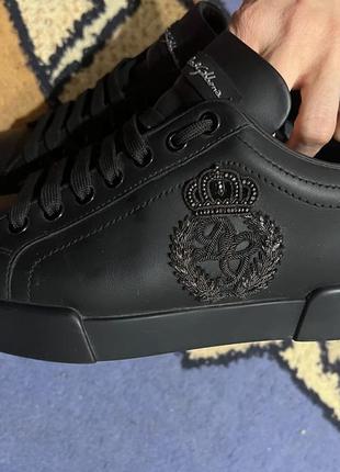 Кроссовки dolce&gabbana кожаные оригинал