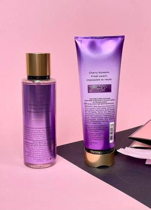 Подарочный набор лосьон victoria’s secret love spell fragrance + спрей