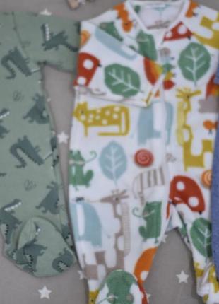 Мужчины утепленные ромперы next 0-2 месяца