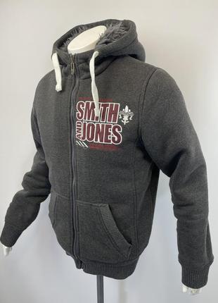 Кофта серая теплая / smith and jones / eu 38-40 / m-l / состояние идеальний!!!