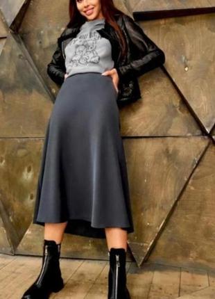 Трикотажная юбка миди stockh lm