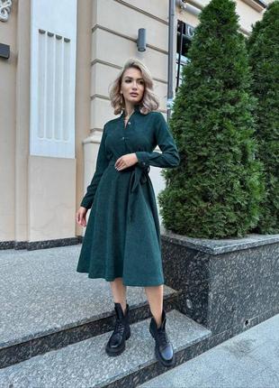 Плаття міді з вельвету | 370/20