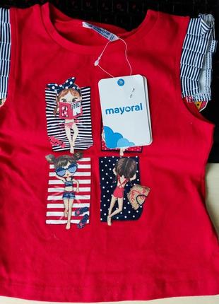 Футболка літня mayoral на 3-4 роки