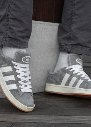 adidas ankle campus winter grey\white