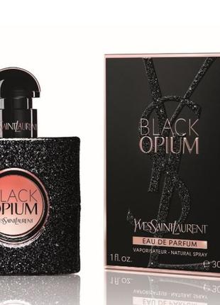 Парфюмированная вода yves saint laurent -  black opium, пробник 3 мл