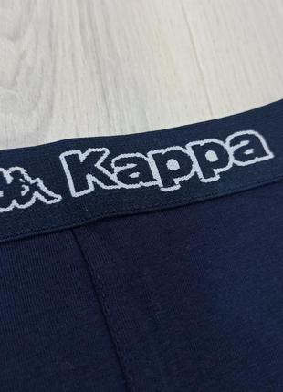 Боксеры мужские трусы kappa синие оригинал6 фото