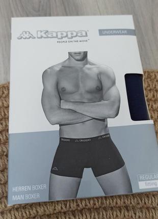 Боксеры мужские трусы kappa синие оригинал2 фото