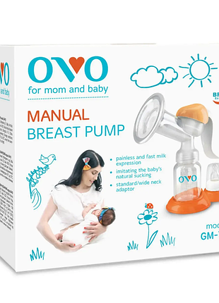 Молокоотсос ovo gm-10 механический