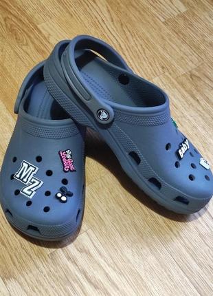 Шлепанцы crocs (m8w10) размер 41, 27,5см по стельке
