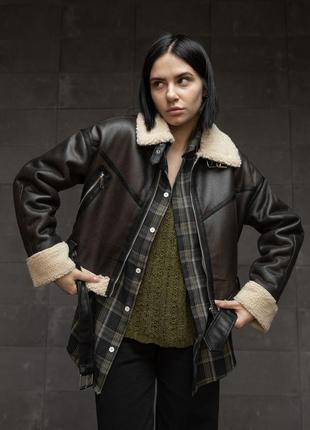 Дубленка zara