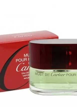 Cartier must de cartier pour homme ,тестер 100 мл