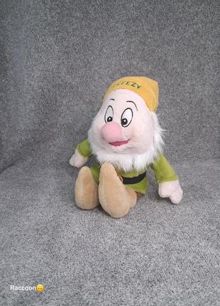 Мягкая игрушка, гном, чхун, sneezy, disney, десней