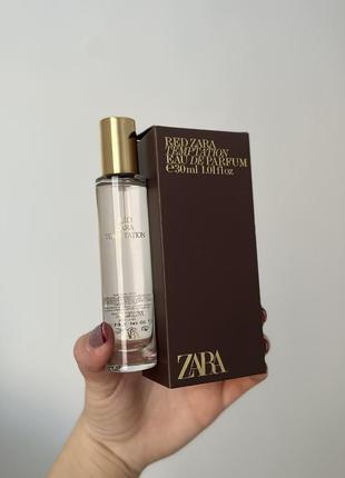 Парфюм zara red temptation winter 80 ml christmas 30 ml новые упакованные