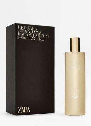 Парфюм zara red temptation winter 80 ml christmas 80 ml новые упакованные2 фото