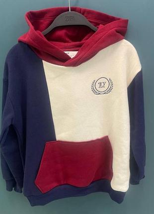 Худи свитшот кофта на флисе утепленная hm на мальчика