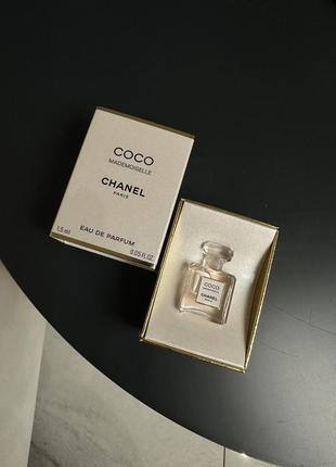 Оригінал мініатюра парфум парфумована вода chanel coco mademoiselle