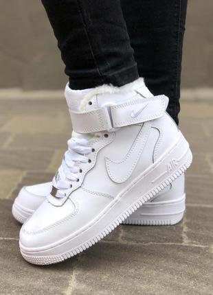 nike air force 1 low white fur