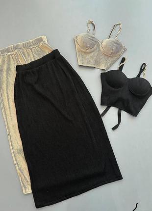 Костюм топ + спідниця