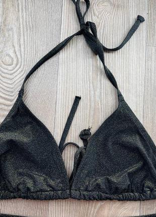 Шикарный раздельный купальник треугольники3 фото