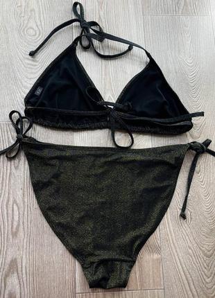 Шикарный раздельный купальник треугольники2 фото