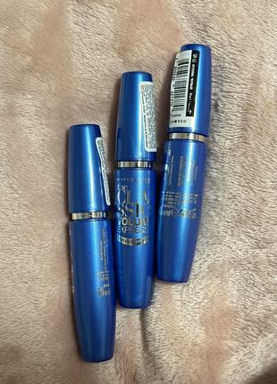 Туш maybelline new york volum express curved brush