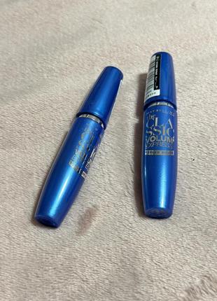 Туш maybelline new york volum express curved brush