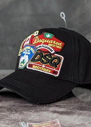 Бейсболка кепка dsquared2 icon black
