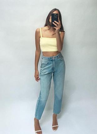 Джинси zara mom