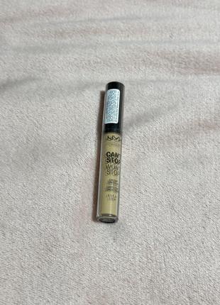 Nyx professional makeup can't stop won't stop concealer консилер для обличчя