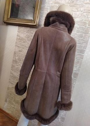 Шикарная дубленка турция5 фото