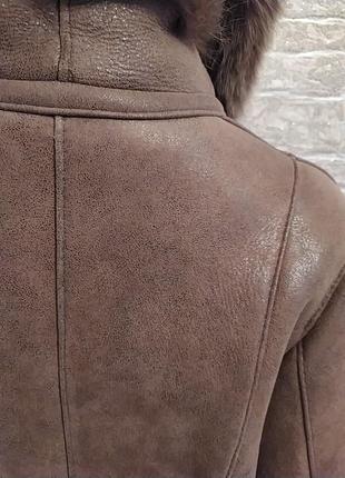 Шикарная дубленка турция6 фото