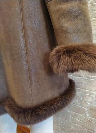 Шикарная дубленка турция7 фото
