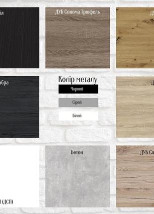 Стелаж лофт з металом