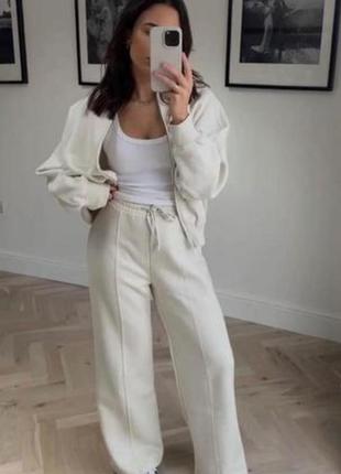 Теплые брюки zara