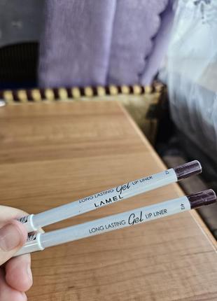 Карандаш для губ lamel 412 оттенок