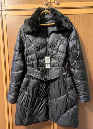 Плащ зимний бренда guess оригинал новый