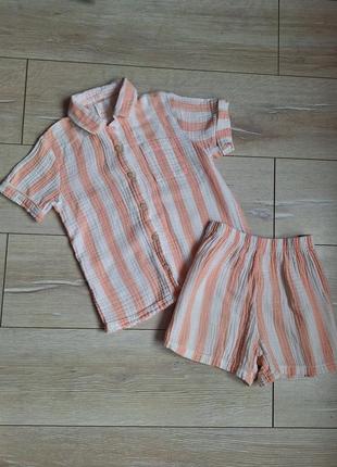 Пижама на девочку 8-9 лет tu
