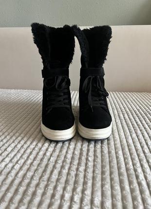 Сапоги замшевые!