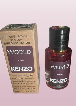 Парфюмированная вода кenzo world woman 60 ml