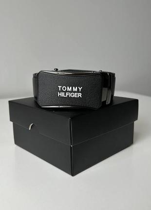 Ремень tommy hilfiger автомат кожзам 1