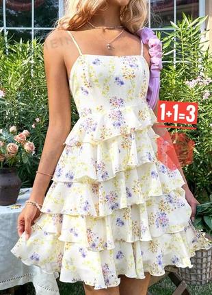 Платье с рюшами shein xl