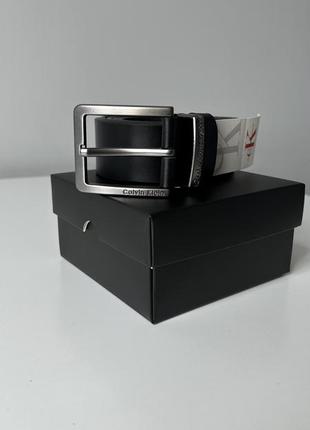 Ремень calvin klein кожа классика 2