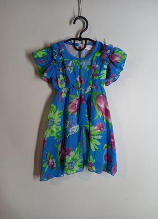Платье на девочку 4 года