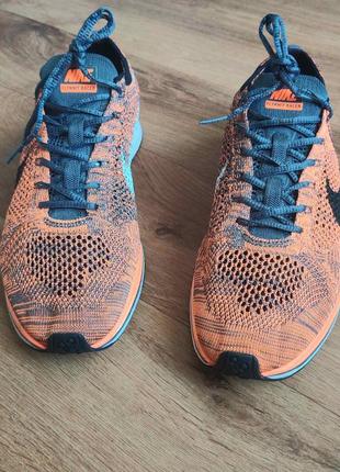 Nike flyknit racer кроссовки на лето