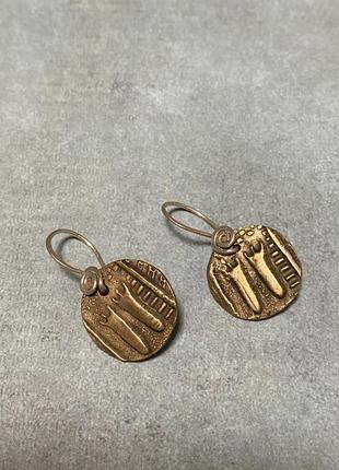 🇺🇸вінтажні сережки.