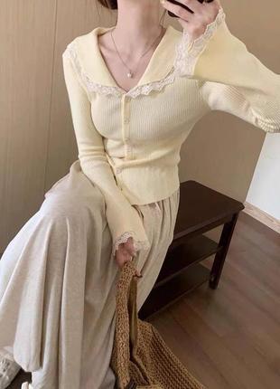 Затишна трикотажна кофтинка