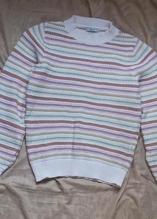 Кофта джемпер у смужку,