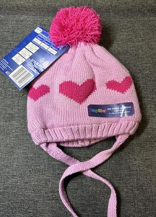 Нова дитяча шапка на флісі lupilu